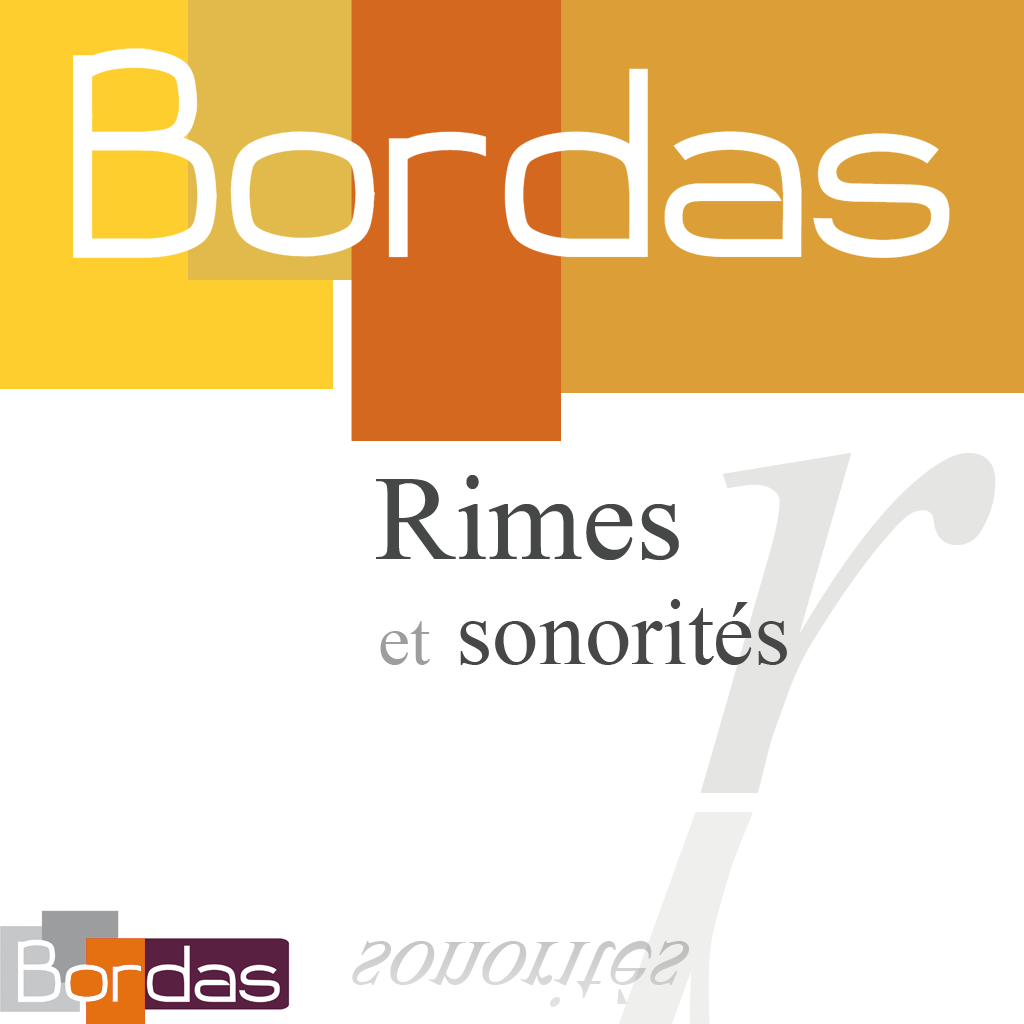 BORDAS Rimes, le dictionnaire des Rimes et sonorités