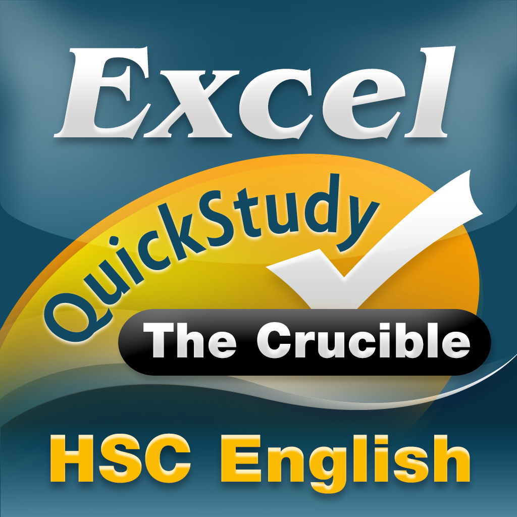 Excel HSC English Quick Study: The Crucible icon