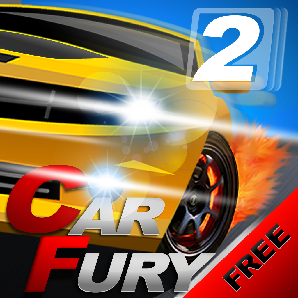 Car Fury 2 Free for iPad icon