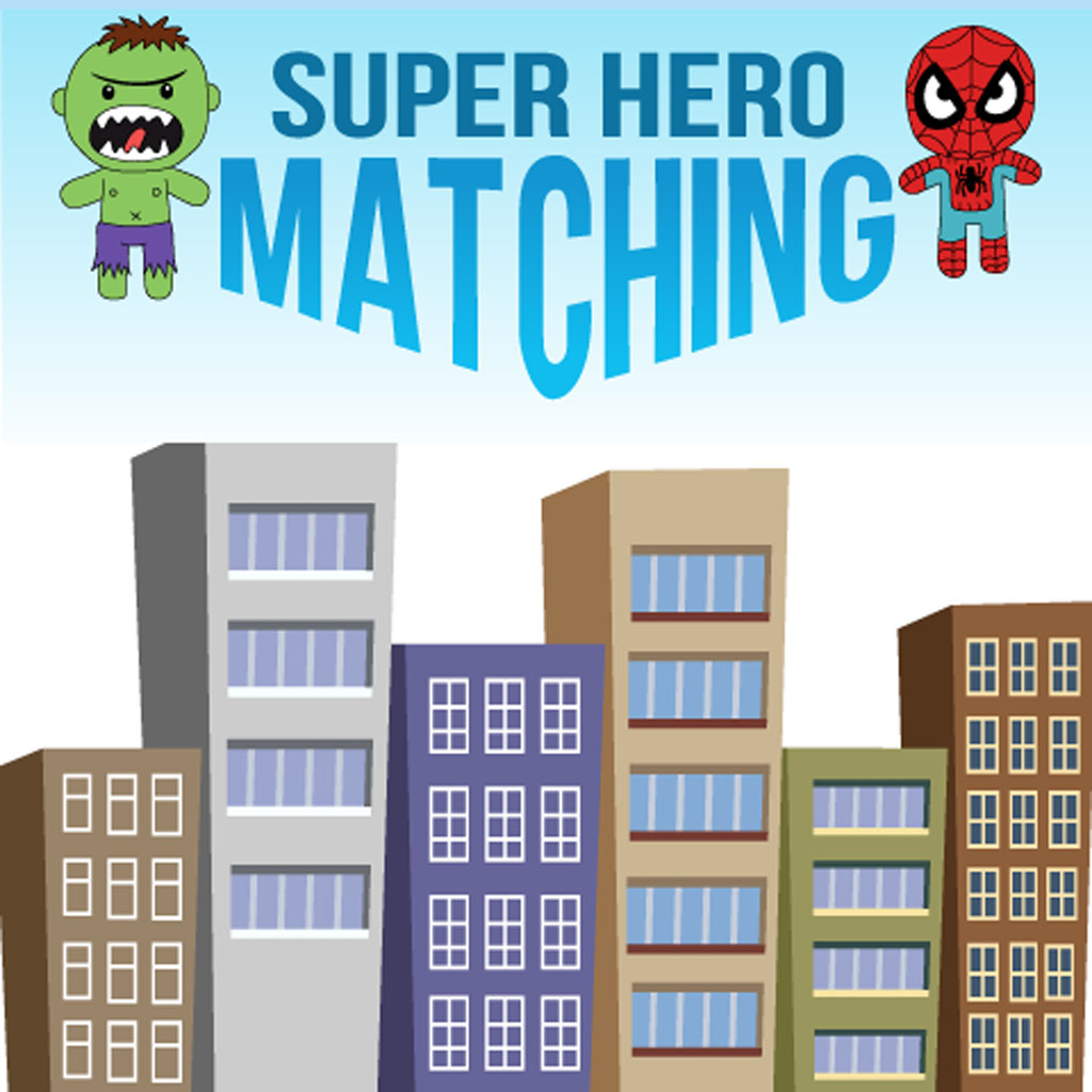 Super Heroes Memo MatchUp