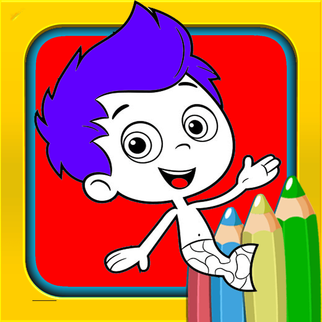 Coloring Game for Bubble Guppies Pro - (Unofficial)