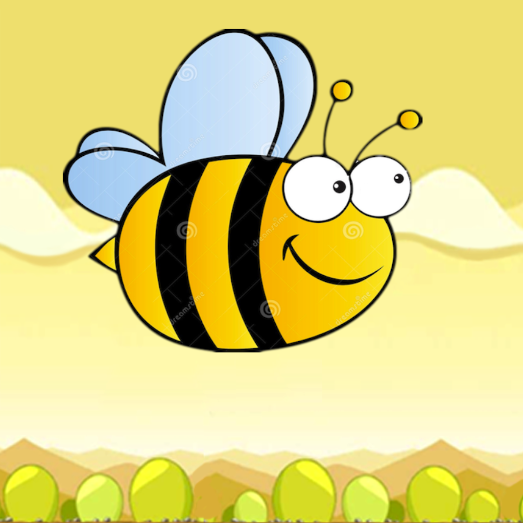 Tiny Flappy Bee Endless Journey:Move Through The Pipe Like Splasy bird