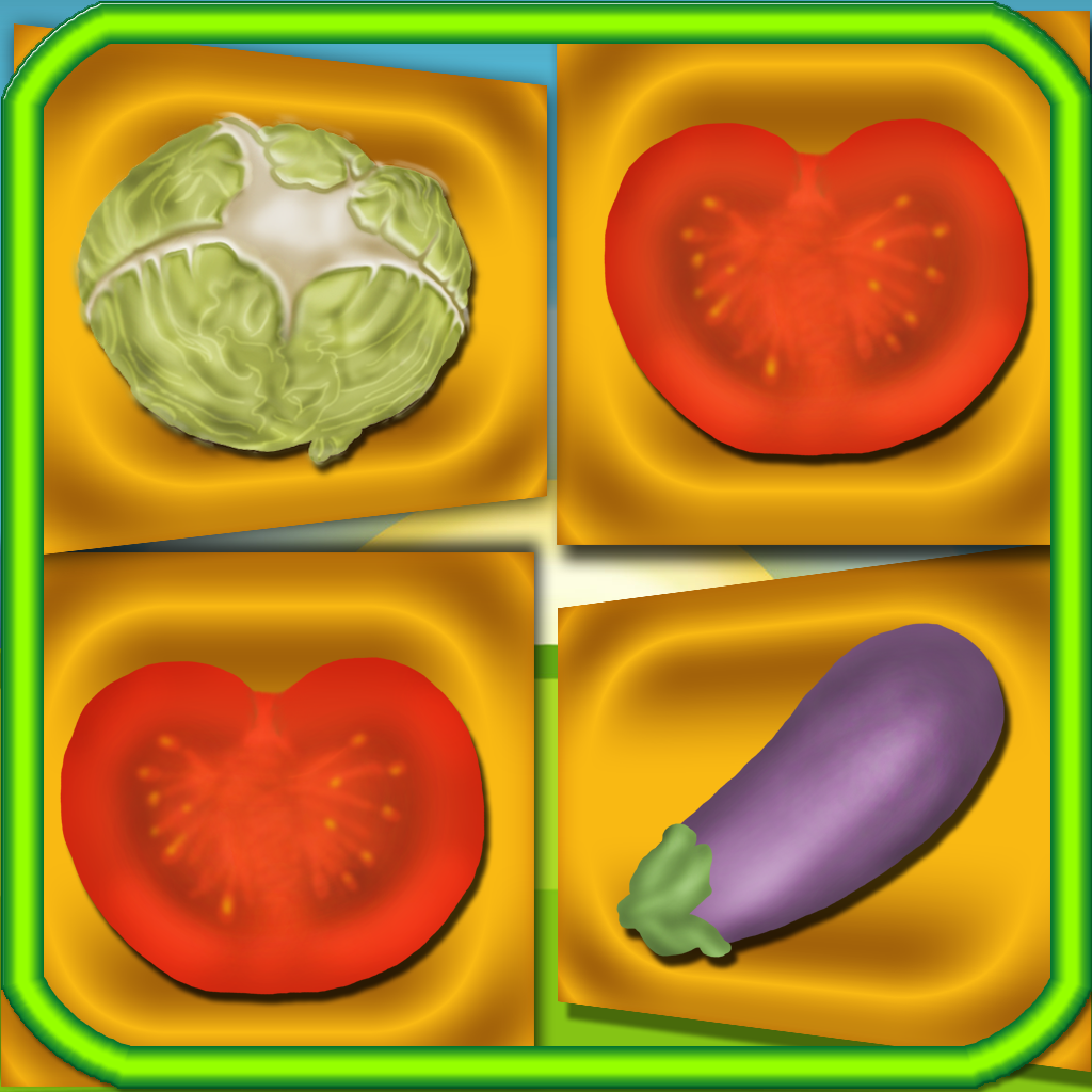 Vegetables Cards - Best Flash Cards Game HD