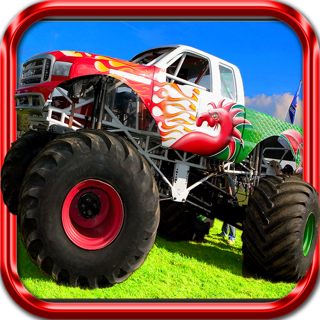 Monster Stompin Truck Crush Fest  Flaming Freeway Insanity Pro icon