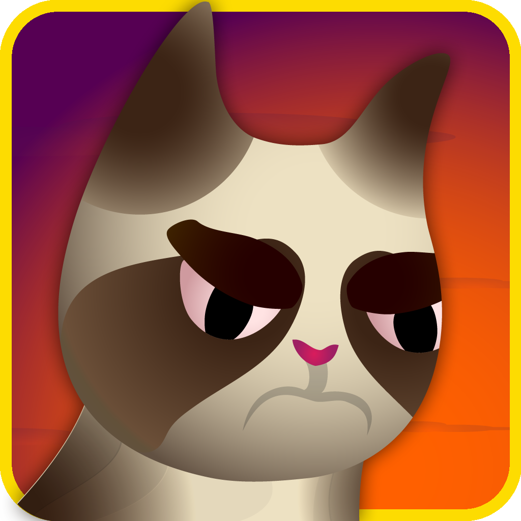 A Grumpy Cat Race - Kids Racing Game icon