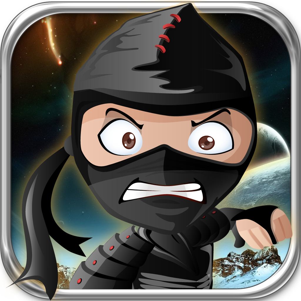 Ninja Space Bounce - A Galaxy Race Adventure