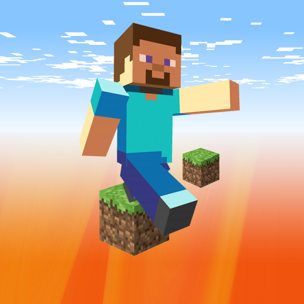 Don't Step Craft Edition - Free 3D MineCraft Tiles Survival Game icon