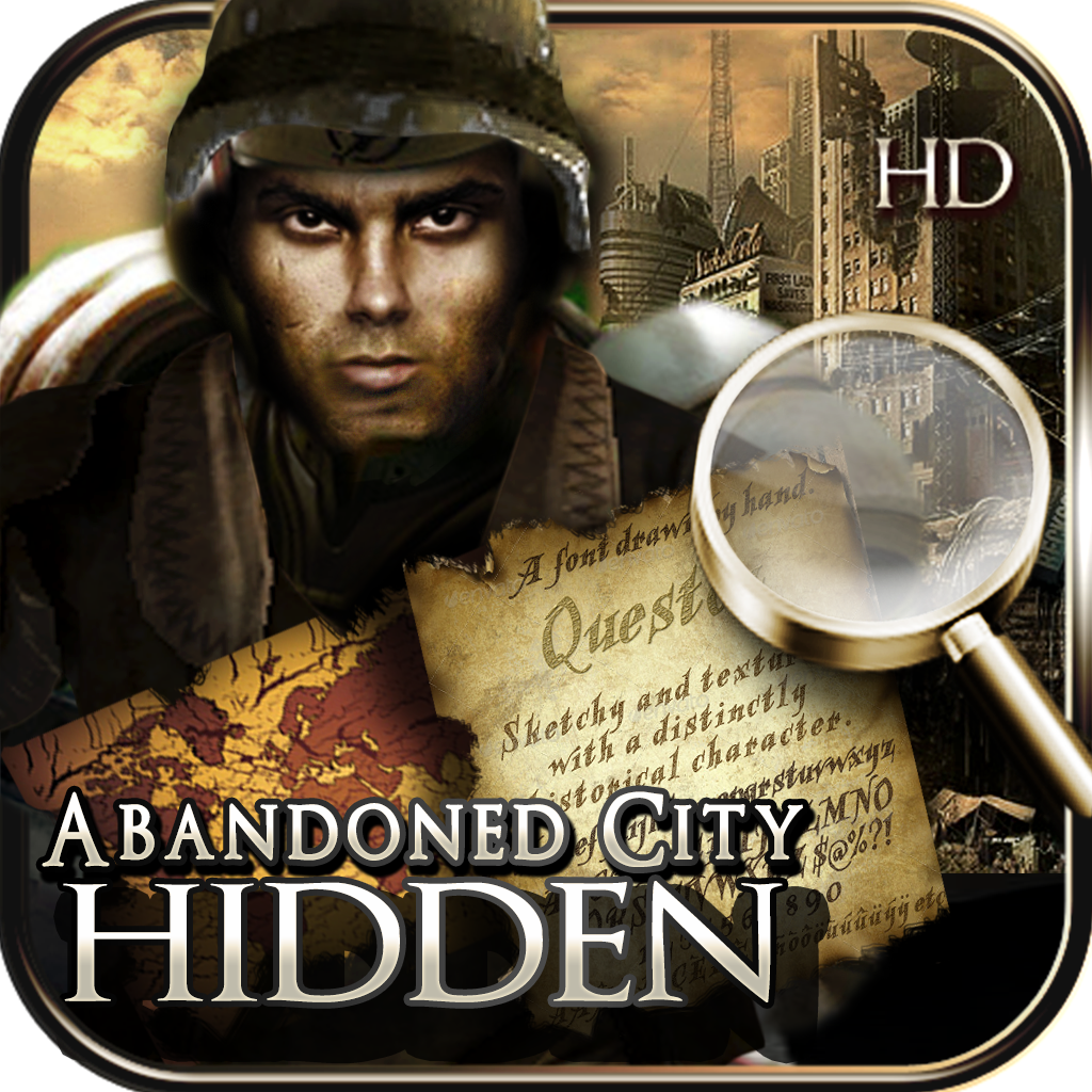 Abandoned City HD - hidden objects puzzle game icon