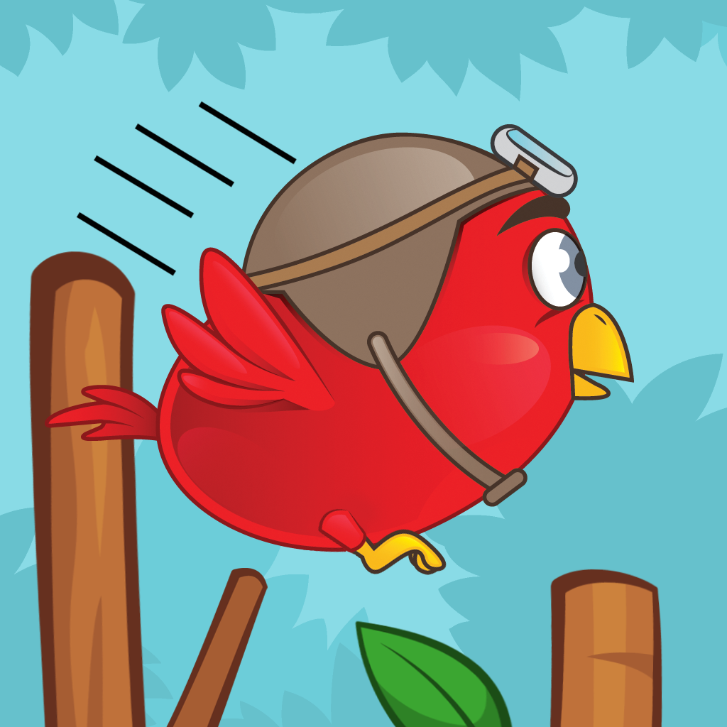 Jungle Fred - Flapping Adventures of Jumping Birds icon