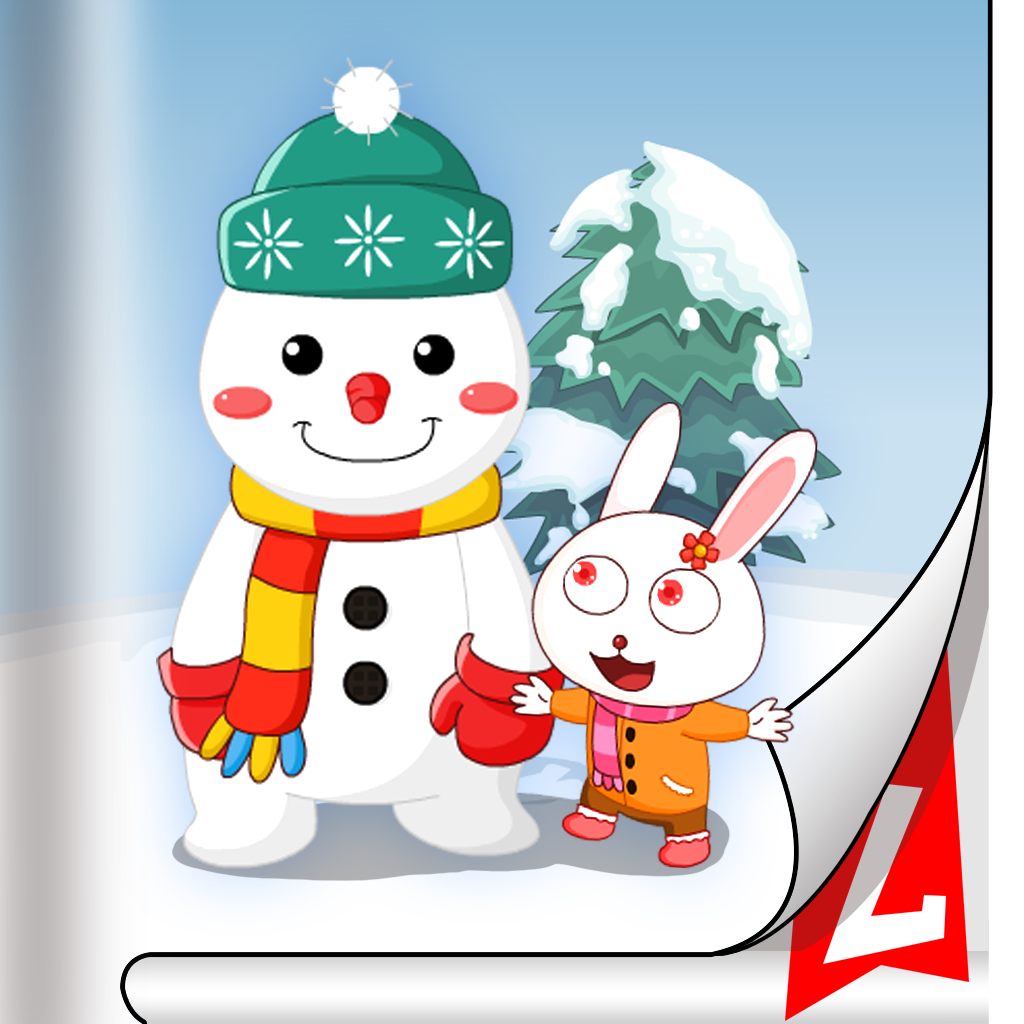 Snowman - Children's favorite stories - LivenBooks icon