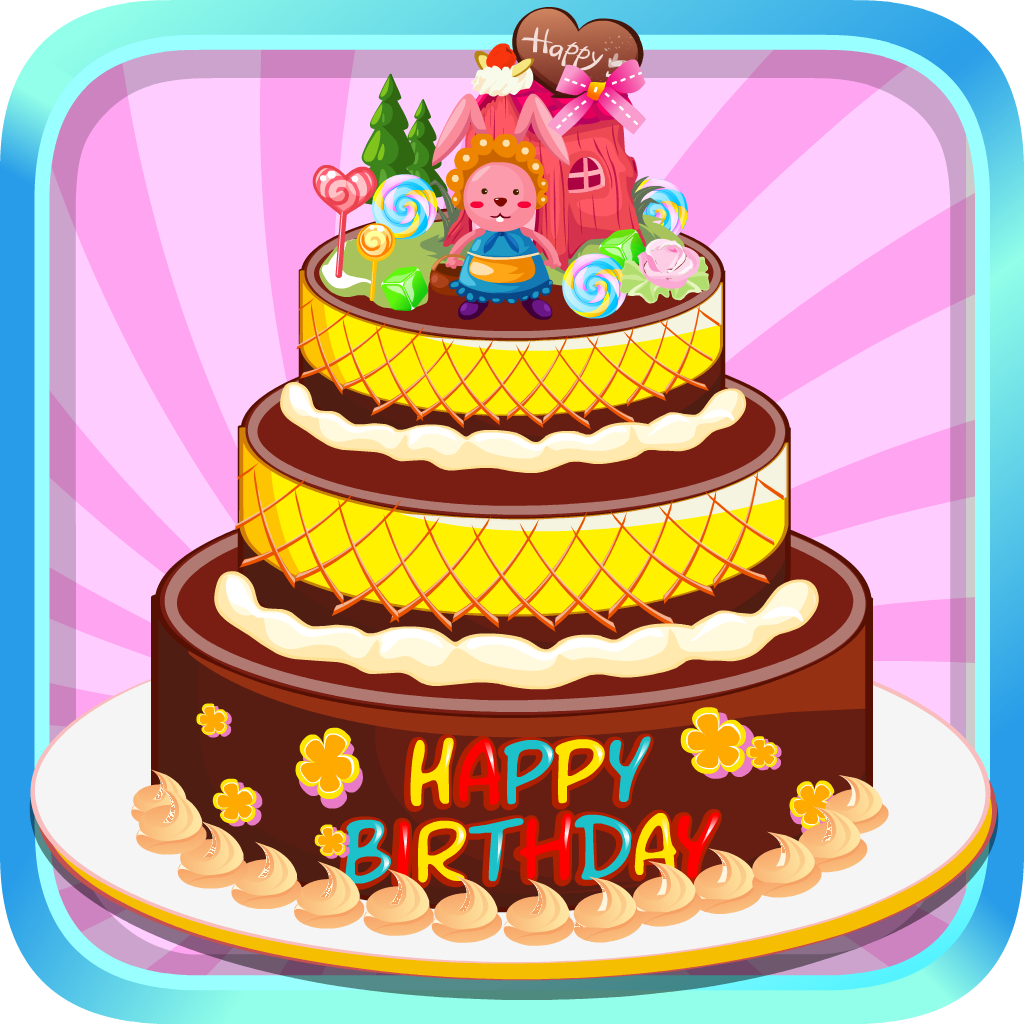 Appetizing Birthday Cake icon