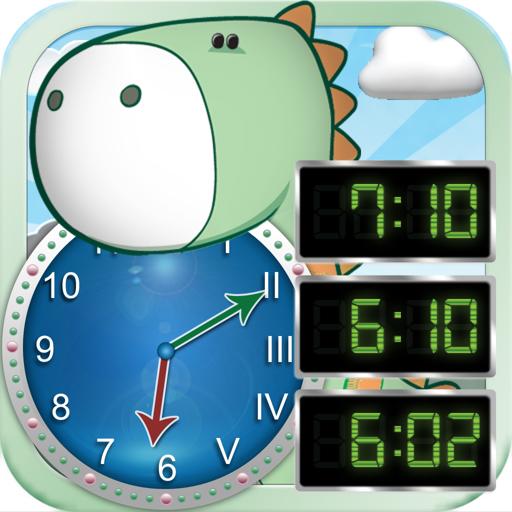 Tick Tock Clock - Learn How to Tell Time Using Digital and Analog Clock with Roman and Arabic Numerals