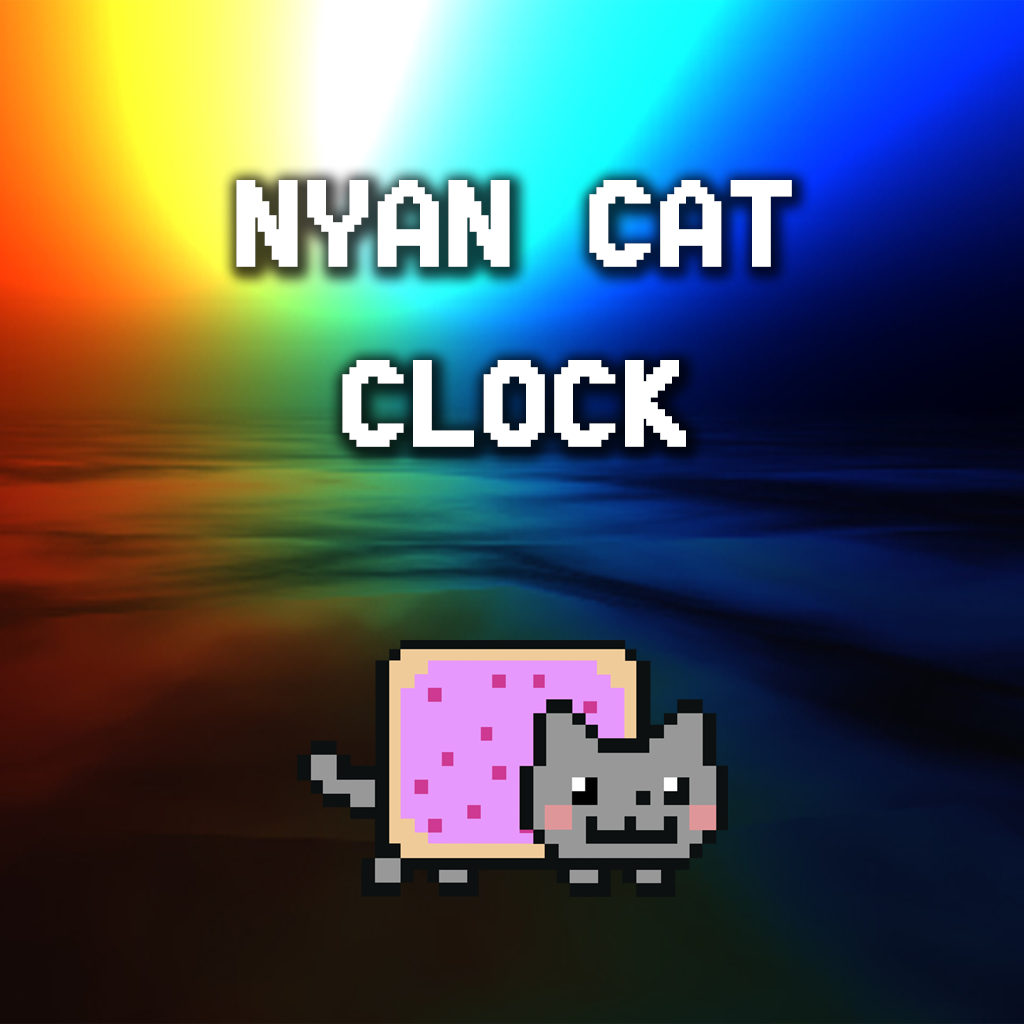 Nyan Cat Clock