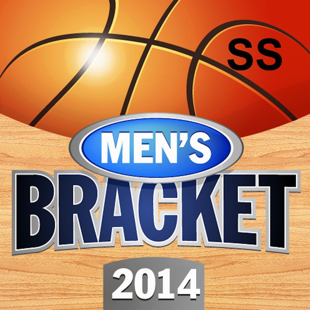Men's Bracket 2014 SS for March College Basketball Tournament icon