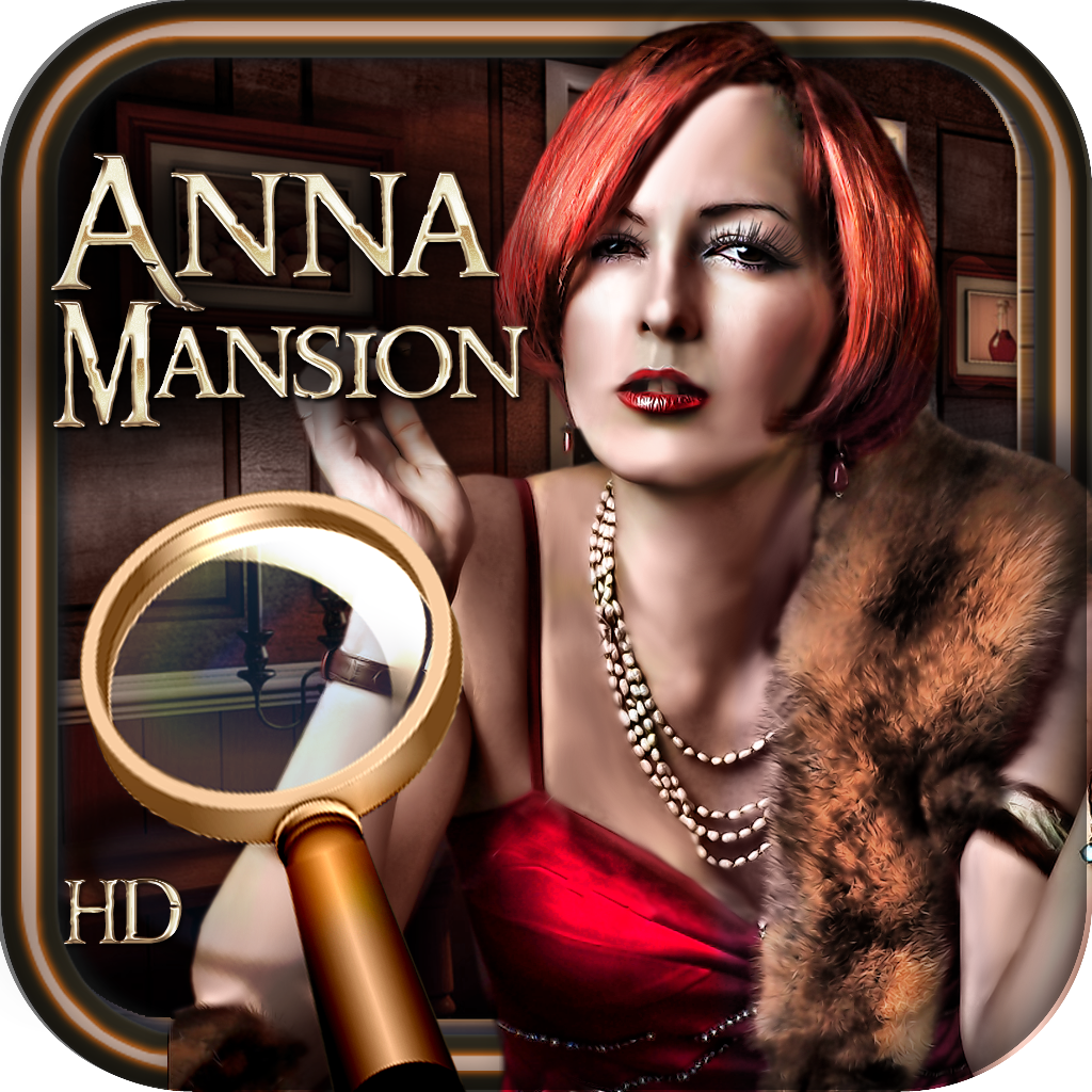 Anna's Secret Mansion HD - hidden objects puzzle game icon