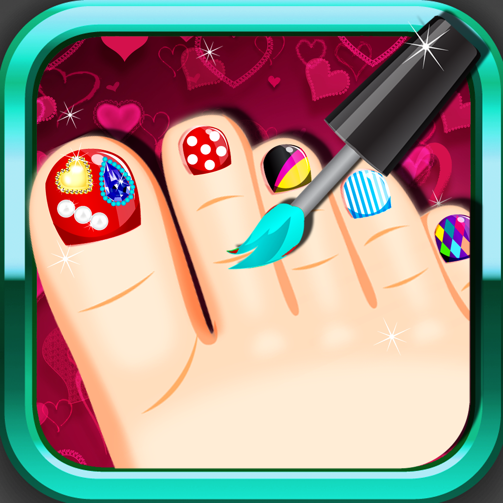 Awesome Kids Princess Nail Spa Salon - Free Makeover Games for Girls