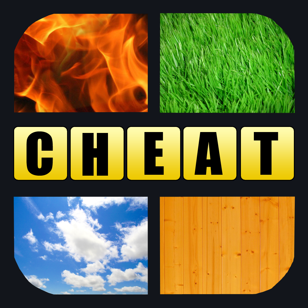 Cheats - for 4 Pics 1 Word Pro