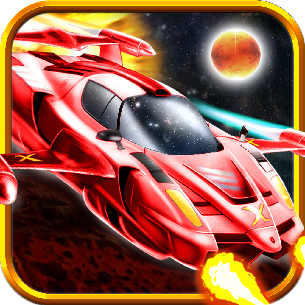 A Red Planet Space Racing - Race Spaceships to the Alien Temple