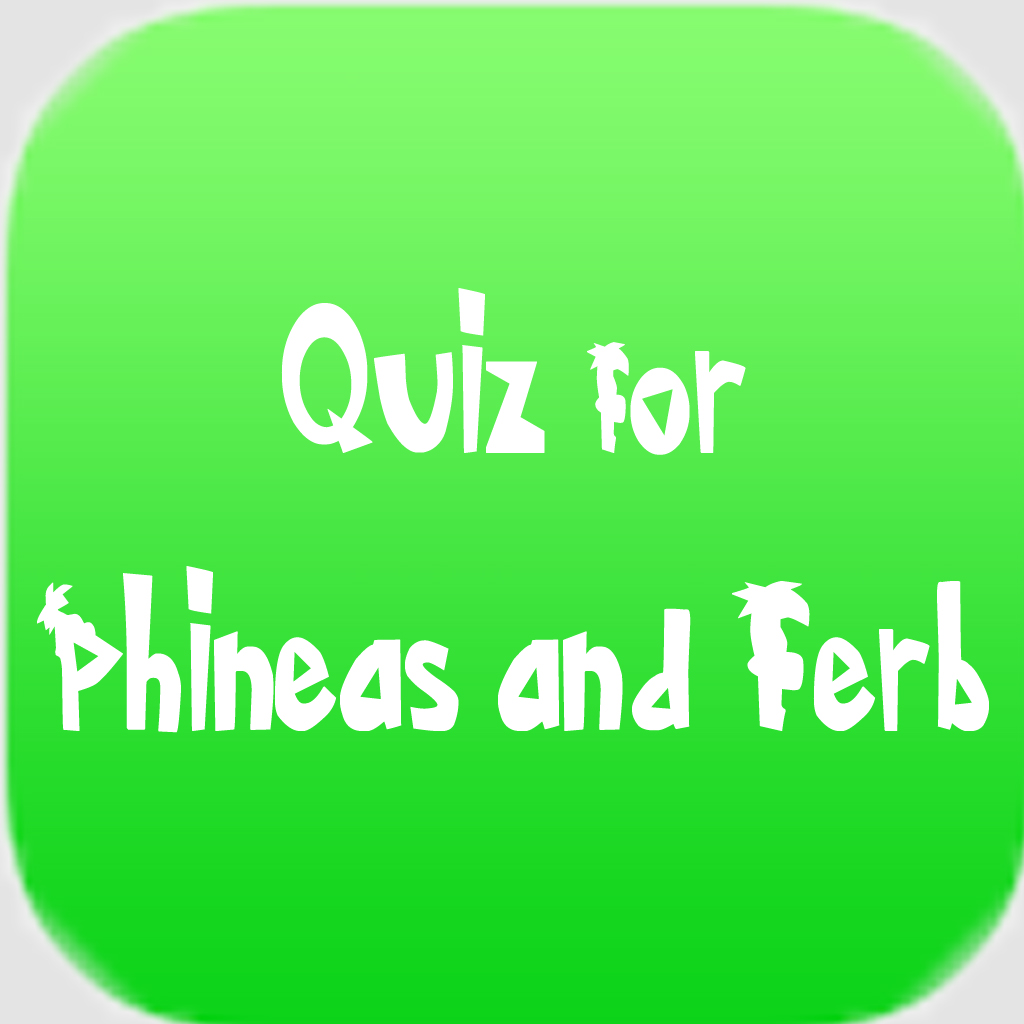 Character Quiz, Trivia, and Test for phineas & ferb & perry FREE! icon