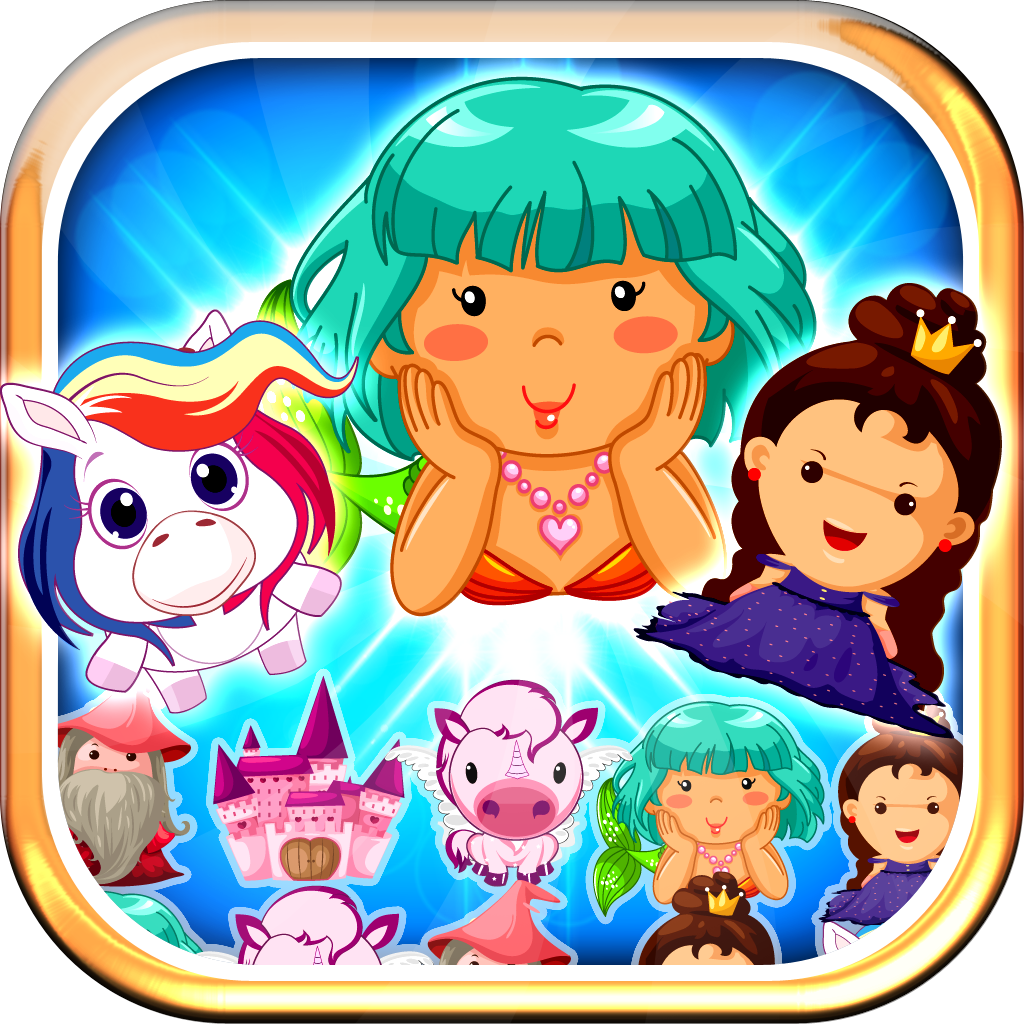 Girls Mix and Match 3 Play House FREE - A Princess, Pony, Mermaid and Unicorn Party!