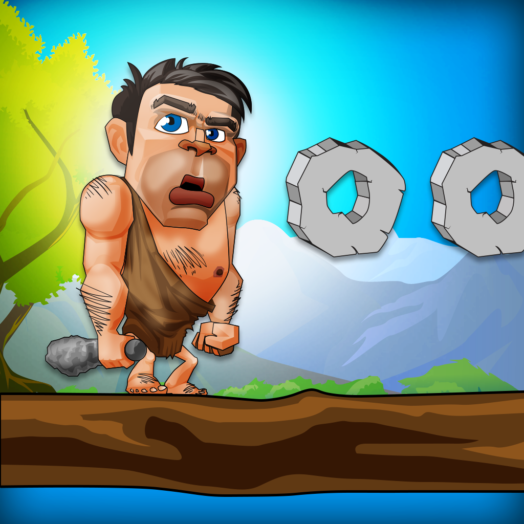 A Cave Man Trail Runner FREE - The Dangerous Caveman Rush Game icon