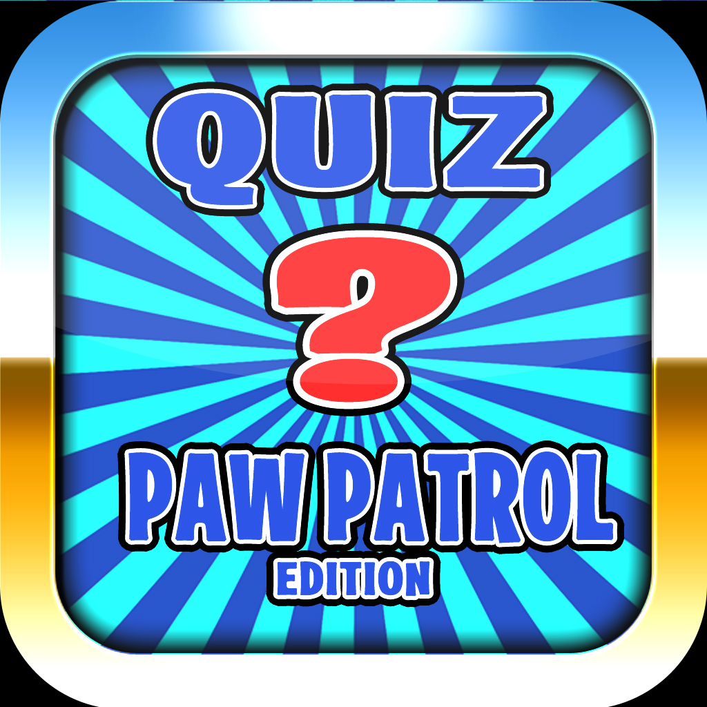 Quiz Game: Paw Patrol Edition