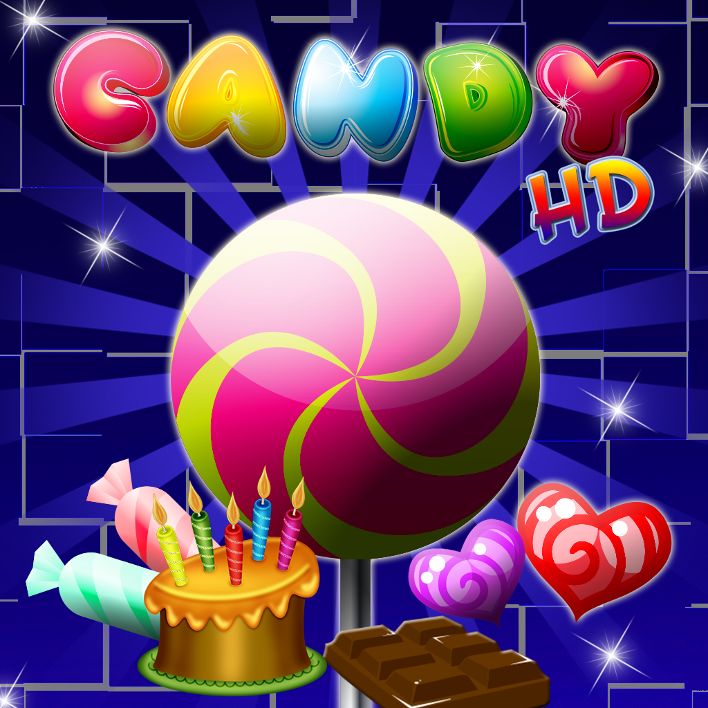 - A Sweet Candy Sugar Birthday Maker HD