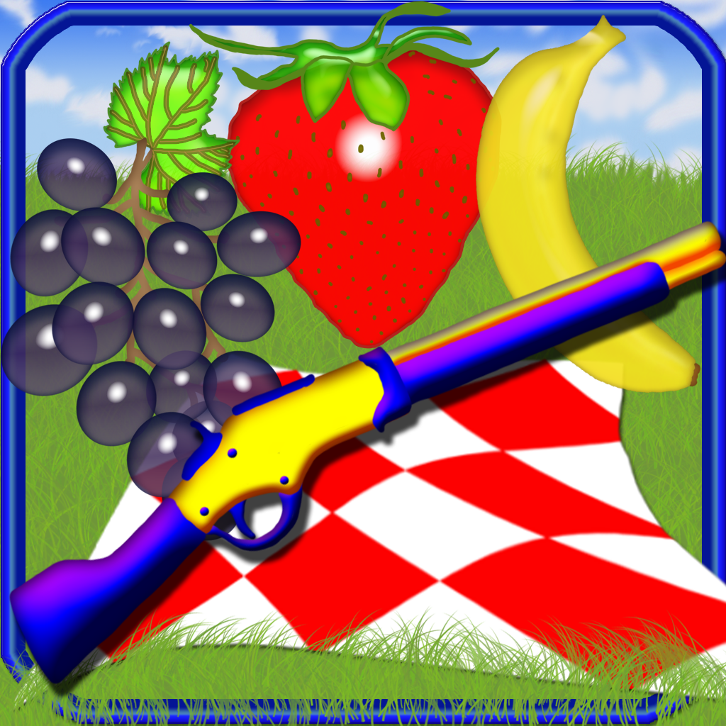 123 Fruits Aim & Shoot Fun challenge icon
