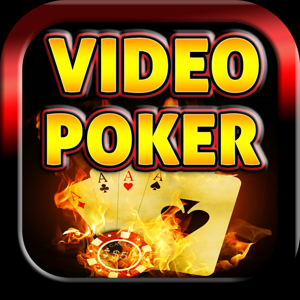 A Aces On Fire Video Poker Game