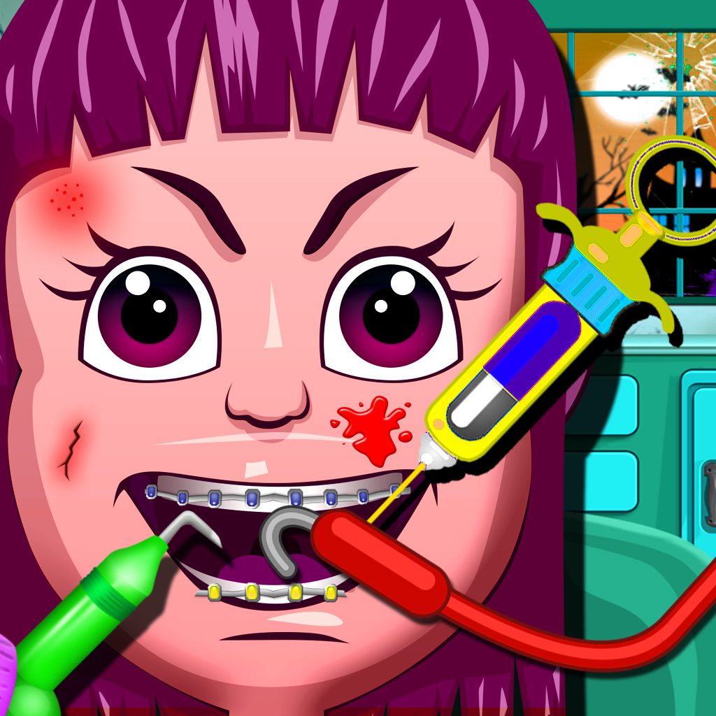 Holiday Horror Kids Dentist Make-over icon