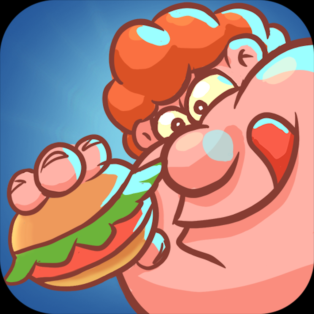 Burger VS Fat Guy icon