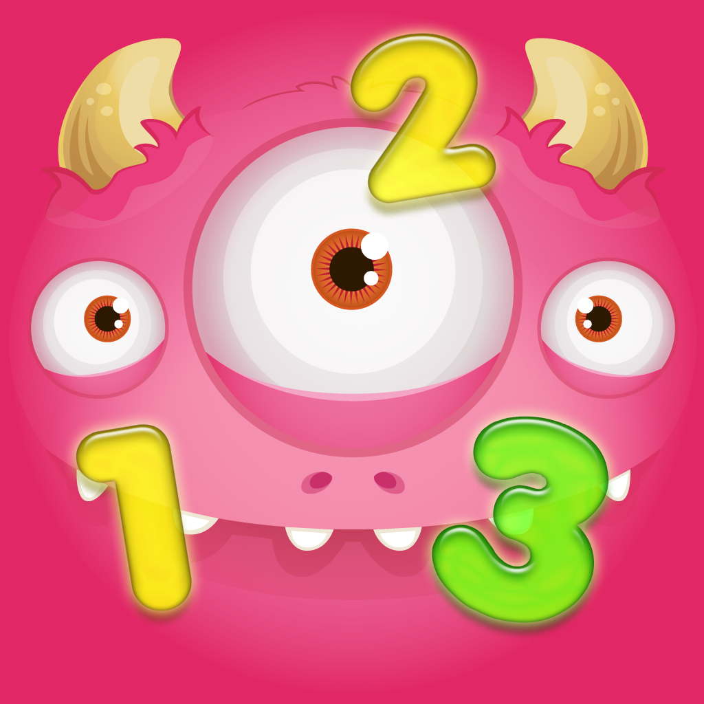 Kids Learning Numbers: Monsters – Addictive Maths Counting Game for Kids icon