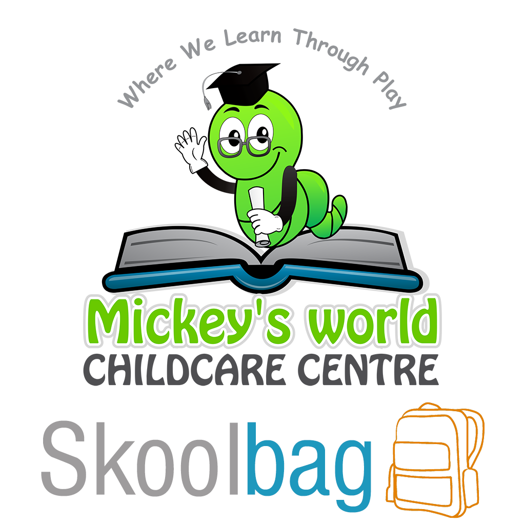 Mickey's World Child Care - Skoolbag