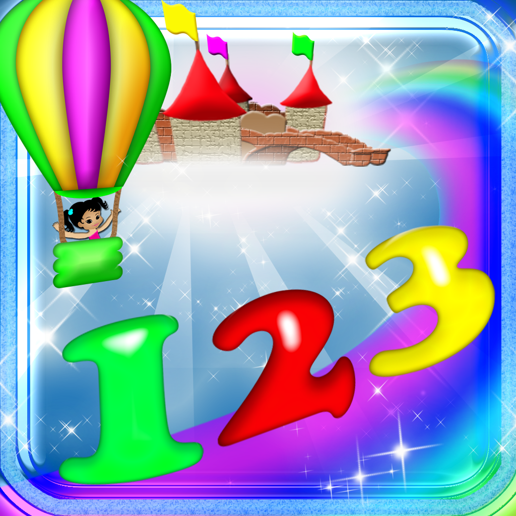 123 Numbers Magical Kingdom - Count Learning Experience Simulator Game icon