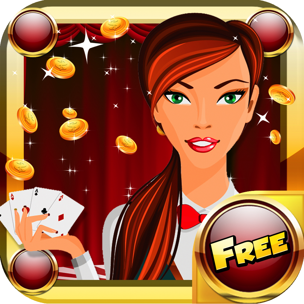 ! Free Five Card Draw Poker - Unique College Girl Real Poker Game HD icon