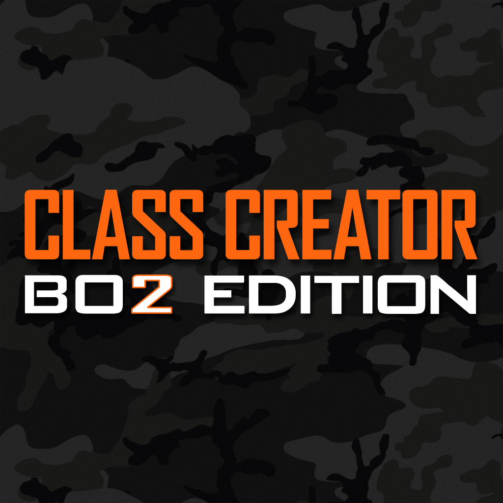 Class Creator - BO2 Edition (Unofficial Multiplayer Class Guide and Editor Utility App)