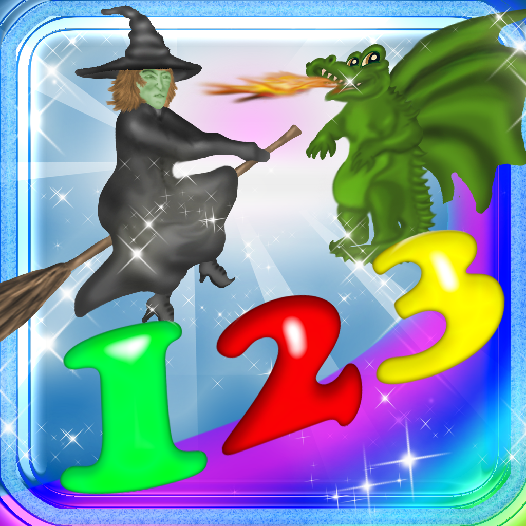 123 Numbers Magical Kingdom - Jumping Numbers Count Learning Experience Game icon