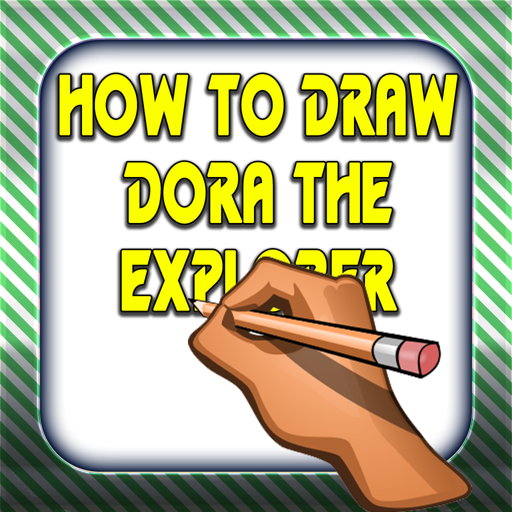 Drawings Lessons for Dora the Explorer (Unofficial Free App) icon