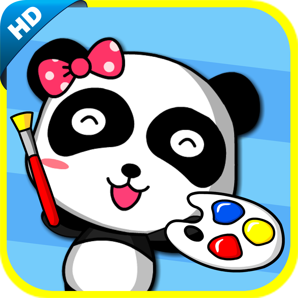 Panda Painting1 HD icon