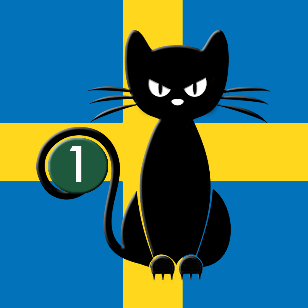 Learn Swedish with Gato 1 icon