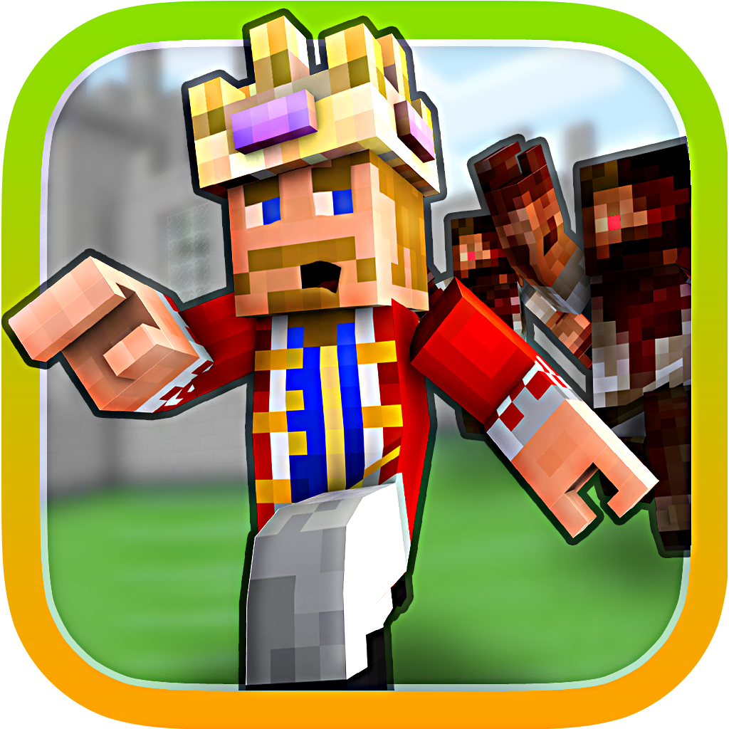 Fallen Kingdom - Block Mine Mini Parody 3D Fight War Game icon