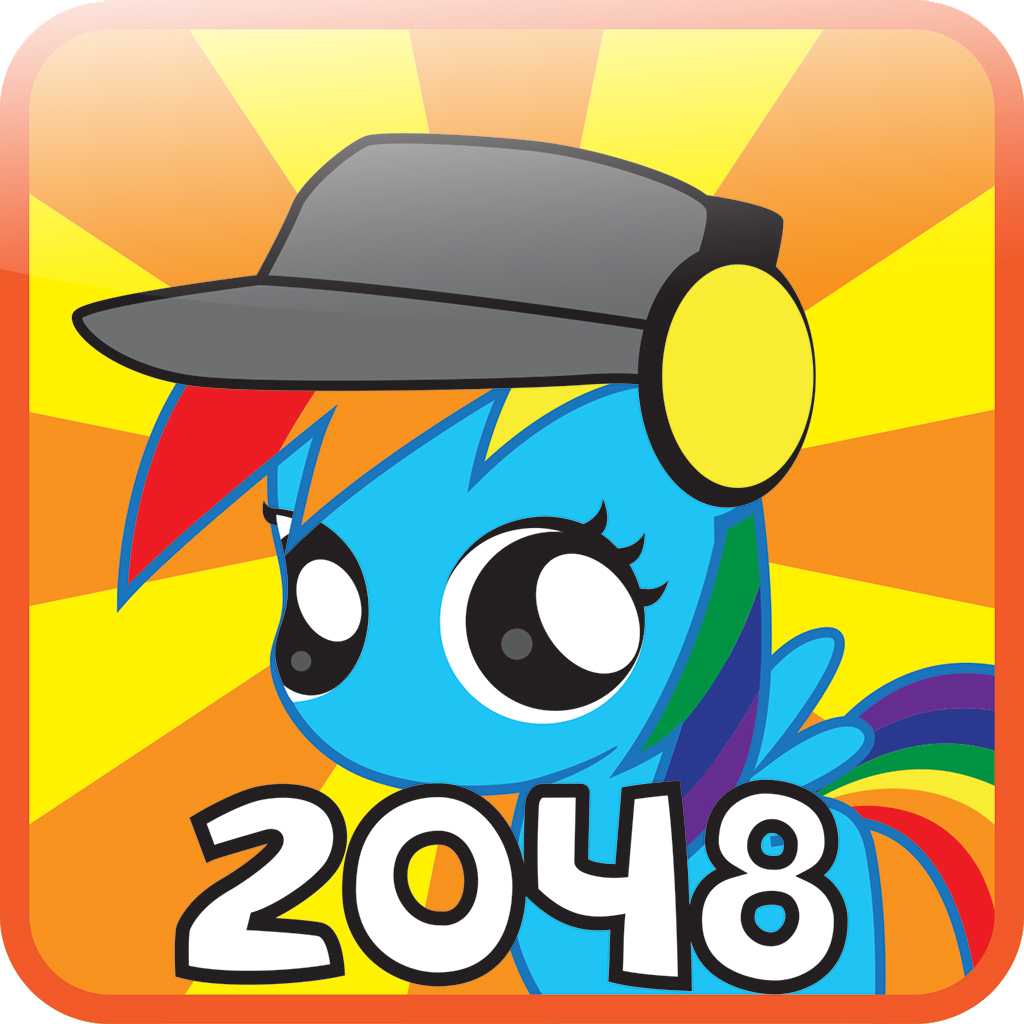 2048 Legendary Pony - Let's Swipe the Pony Tiles and Challenge your friends in Multiplayer mode MLP Edition 2015