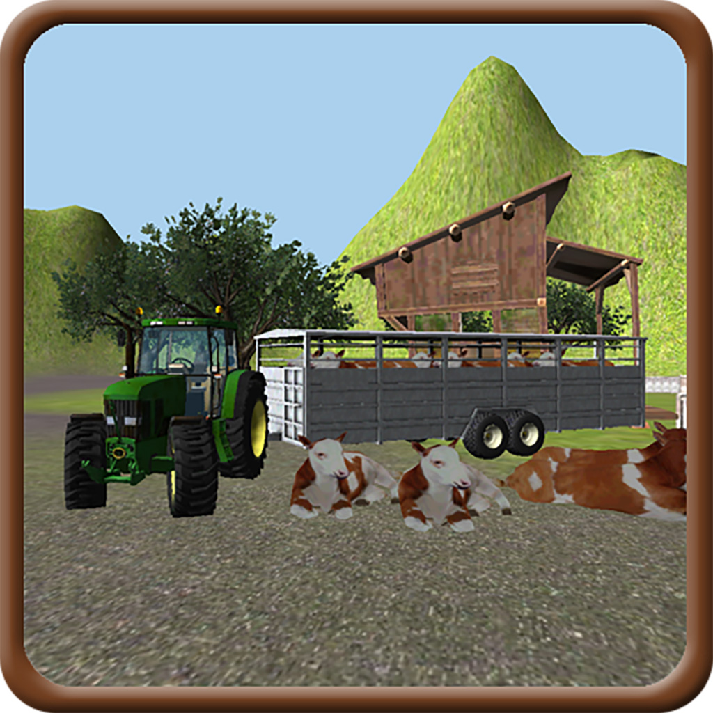 Farm Cattle Transporter 3D icon