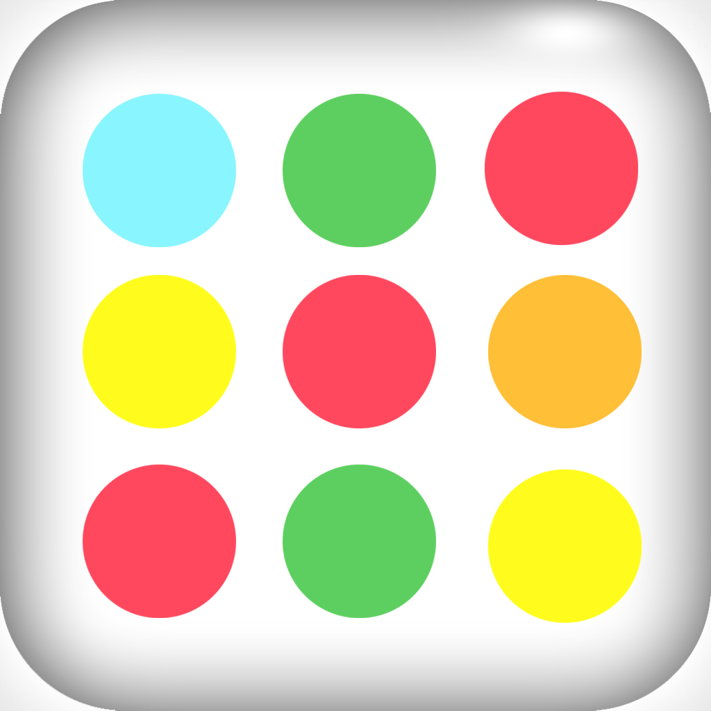 Connect the Dots in a Line Free icon