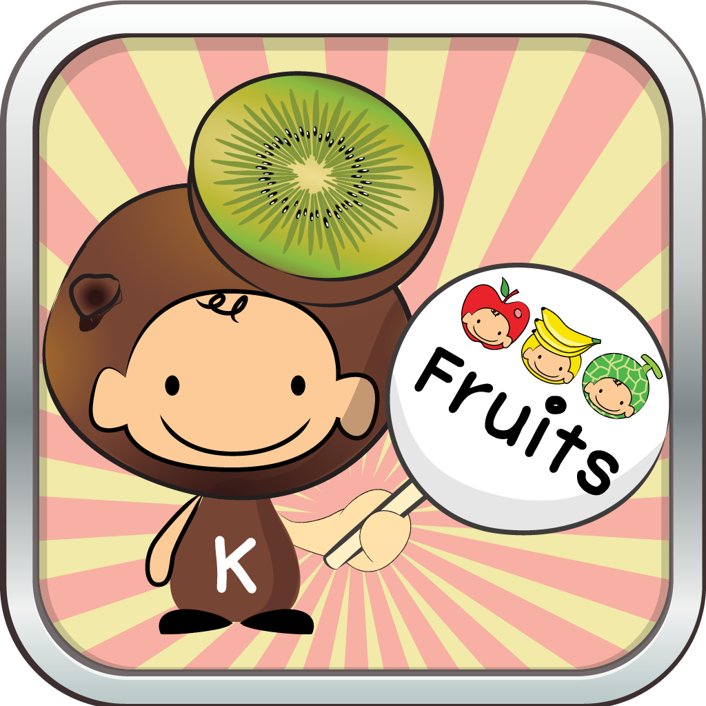 Learn English via Fruits Flashcard for children - Fruit Version