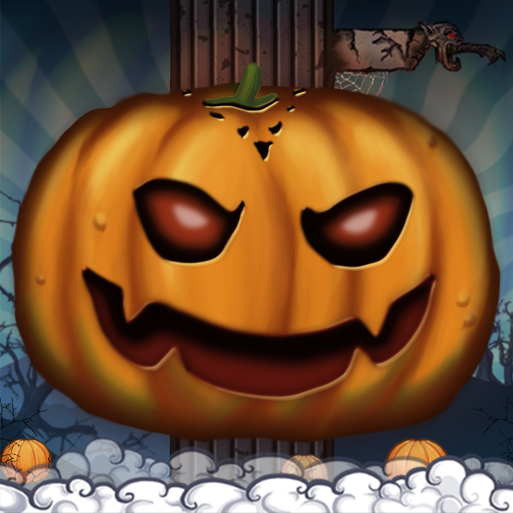Monster Tower - Halloween Tree Chopping Pumpkin Man