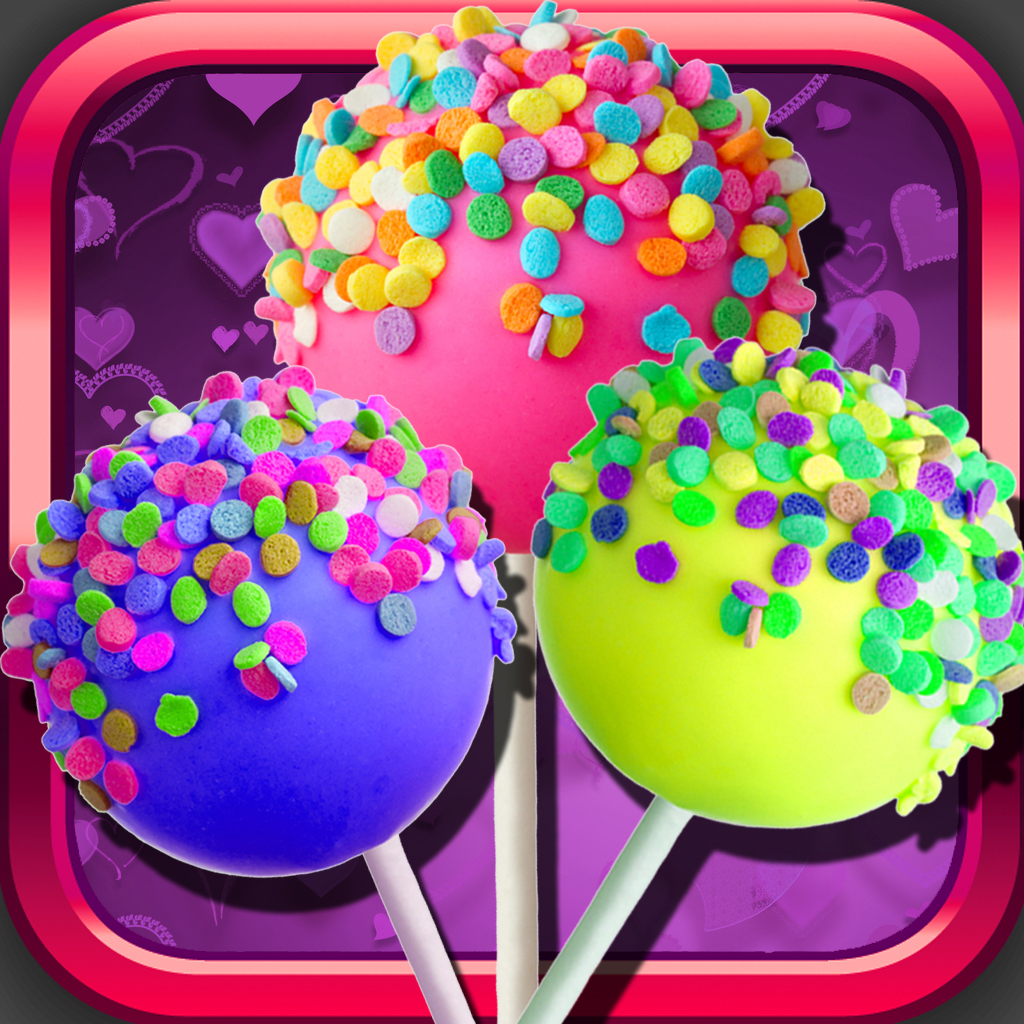 Awesome Kids Cake Pops Maker Games - Food Make-overs for Girls and Boys icon
