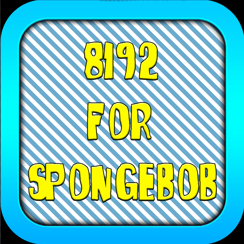 8192 for Spongebob icon