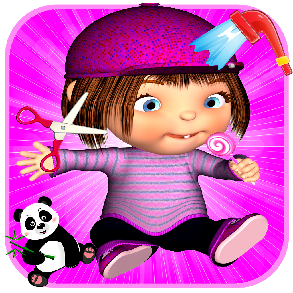 Abbys Kids Hair Salon Free - Awesome Boys and Girls Hairdressing Game icon