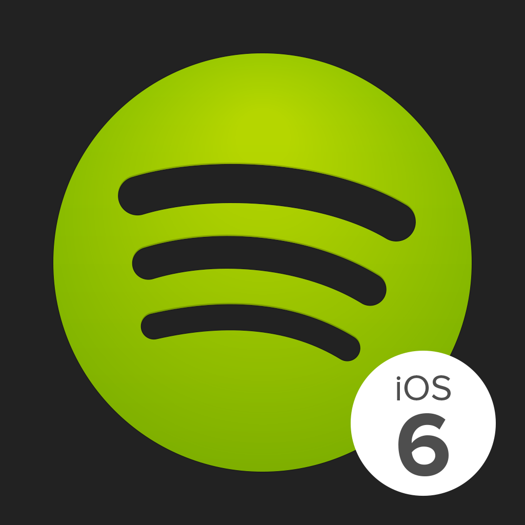 Spotify Music for iOS 6